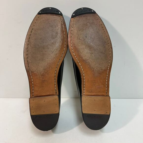 NEW HEELS Cole Haan Tassel Loafers Kiltie Black Made in Maine USA 11.5 D - Picture 2 of 13